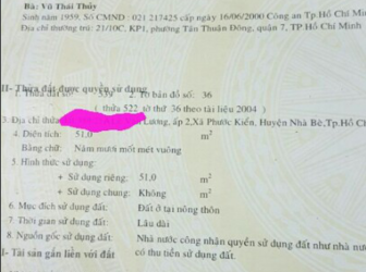 Bán Nhà Phước Kiểng, Nhà Bè, Hẻm Xe Hơi, 100 M2 , Shr, 2,43 Tỷ