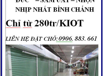 Bán Kiot - Sạp Chợ Bình Chánh
