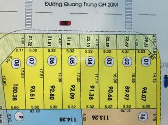 Đất Mặt Tiền Đường Quang Trung Q9 ( Gần Ngã Tư Thủ Đức)