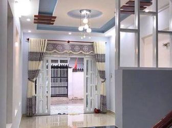 Nhà Mới 1 Xẹt An Phú Đông 25, 3.2X9M, Đúc Thật, Gần Ngã Tư Vườn Lài
