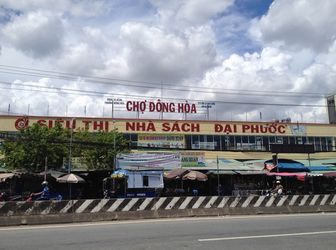 Lô Đất Mặt Tiền Ngay Chợ Đông Hòa, Dĩ An, Bình Dương