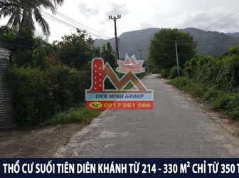 Đất Nền Thổ Cư Đẹp Ở Suối Tiên,diên Khánh,nha Trang Chỉ Từ 350 Tr/lô