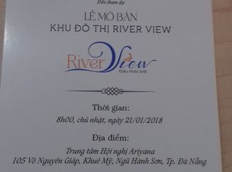 Sắp Đến Ngày Mở Bán River View Điện Dương. Quảng Nam. Nhận Đặt Giữ Chỗ