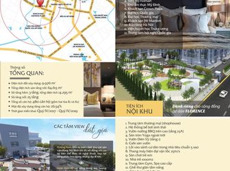 Sắp Mở Bán Chính Thức Dự Án Florence Siêu Đẹp Tại Mỹ Đình – Bảng Giá , Chính Sách