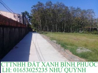 Đất Chơn Thành Ngay Trung Tâm Thị Trấn. 