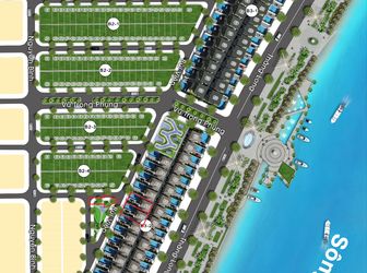 Sang Tay Hai Lô Biệt Thự Liền Kề Đối Diện Dự Án Halla Đà Nẵng