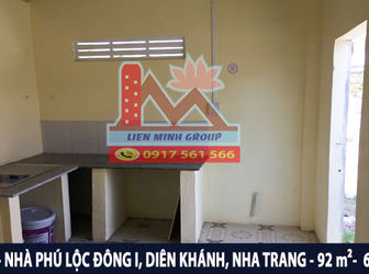 Bán Nhà Mới Xây Gần Cầu Thành 1, Diên Khánh, Khánh Hòa - 92 M Chỉ 650 Triệu