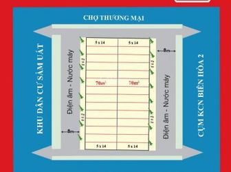 Nhận Giữ Chỗ 28 Vị Trí Kinh Doanh Ngay Vòng Xoay Tam Hiệp Giá Chỉ 1,3 Tỷ - Lh 0909381684