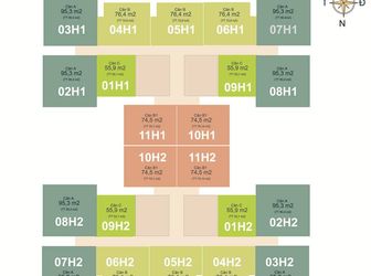 Bán Suất Ngoại Giao 70.14M2  Tòa H1 Chung Cư Hud3 60 Nguyễn Đức Cảnh, Giá Rẻ. Lh 0968.595.532