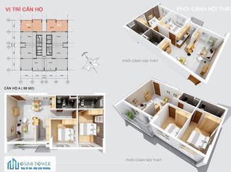 Bán Căn Hộ Gò Vấp Tầng 8 Diện Tích 68M2 Giá 1,450 Tỷ