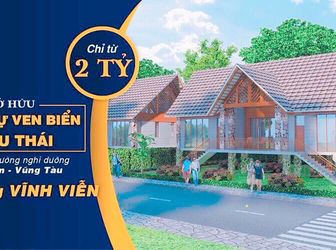 Chỉ Với 2 Tỷ Sở Hữu Ngay Biệt Thự Nghỉ Dưỡng Hot Nhất Bà Rịa
