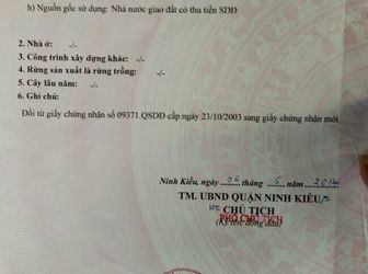 Bán Nhà 1 Trệt 1 Lầu Hẻm Nhánh Đ.Nguyễn Tri Phương, P.An Khánh