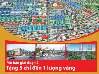 Siêu Dự Án Golden Mall  Dĩ An Quy Mô 6 Ha Chính Thức Mở Bán