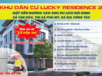 Bán Nhanh Đất Nền Đẹp Giá Tốt Nhất Ở Thị Xã Phú Mỹ, Ngay Hội Bài, Bà Rịa,0903707930