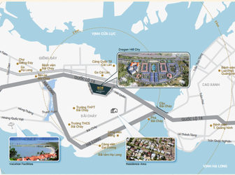 Cần Bán Nhà 3 Tầng Giá 1,9 Tỷ/ Căn 70M2, Ngang 5M, Dài 14M, Trong Dự Án Dragon Hill City Hạ Long - 