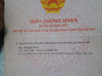 Bán Đất Trung Tâm Thị Trấn Quảng Phú, Cư M'gar, Đăk Lăk. Đường Sắp Mở Thông. Đã Có Dự Án