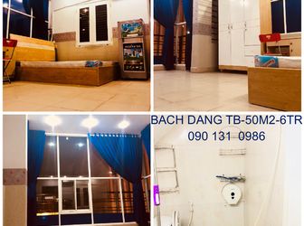 Cho Thuê Căn Hộ Dịch Vụ 1 Phòng Ngủ - Full Nội Thất-50M2-4.5 Triệu - Mới 100% - Giá Rẻ Nhất Khu Vực