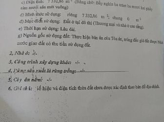 Bán Đất Khách Sạn 7333M2 Bám Biển Cột 5-8