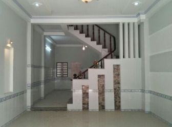 Nhà 2 Lầu 1 Trệt Sổ hồng riêng, 4 Phòng ngủ, 2 Wc, Huyện Bình Chánh