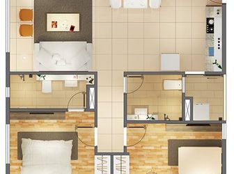 Bán Căn Hộ Citihomes (P. Cát Lái, Q2), Căn Góc Diện Tích 72M2