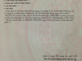 Đường Tân Thới Hiệp, Phường Tân Thới Hiệp, Quận 12, Hồ Chí Minh 900Tr/100M