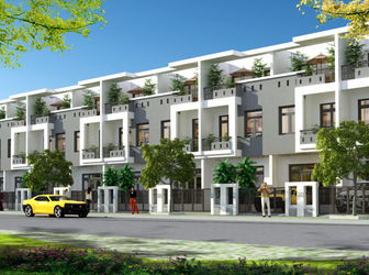 Dự Án Nhà Phố Liên Kế 1 Trệt 2 Lầu 