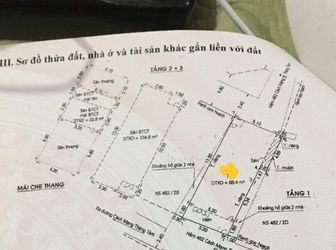 Bán Nhà 3 Tấm Hẻm Xe Hơi Cách Mạng Tháng 8, Q.3 - Diện tích 5.5X13M