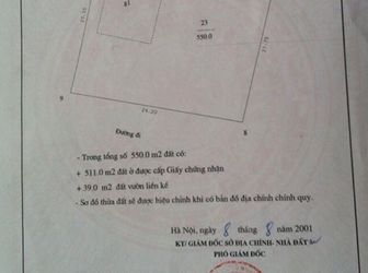 Cần Bán Đất Thổ Cư Phố Vũ Tông Phan. Ô Tô Vào Tân Nhà