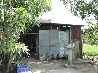 Nhà Nát Mặt Tiền Đường Lê Thị Chừng Phước Hiệp Củ Chi, Sổ Hồng Riêng, 750 Triệu