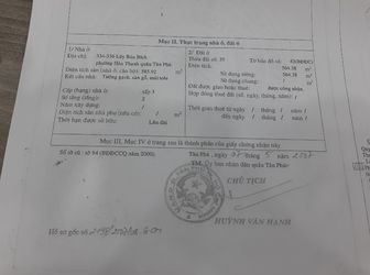 [Bán Đất] - Mặt Tiền Đường Lũy Bán Bích