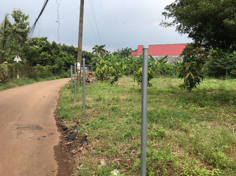 Đất 140M2 Mặt Tiền Đường Nhựa , Chợ , Quốc Lộ 1A .