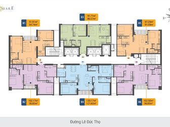 Bán Căn Hộ Chung Cư Trung Tâm Mỹ Đình Mặt Đường Lê Đức Thọ Đóng 30% Nhận Nhà Ở Ngay