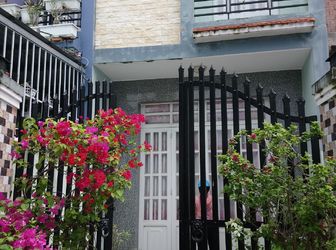 Bán Nhà Mới Xây 1 Trệt 1 Lầu, Sổ Hồng Riêng Bình Chánh 100%