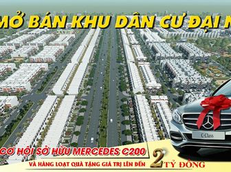 Chính Thức Mở Bán Khu Dân Cư Đại Nam, Giá Rẻ Dành Cho Nhà Đầu Tư.