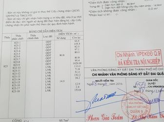 Cần Bán Đất Nền Quận 9 - 95M2 - Giá 3 Tỷ