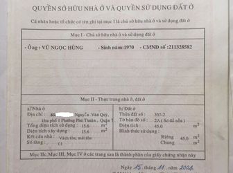 Bán Đất Shr, Hẻm 88 Nguyễn Văn Quỳ, Diện Tích 3X15M. Giá 1.8 Tỷ