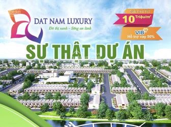 Thông Báo Mở Bán Dự Án Khu dân cư Mới Đất Nam Luxury, Kế Ngay Bệnh viện Chợ Rẫy 2