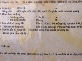 Cần Bán Ô Đất Mặt Hồ Hùng Thắng, Giá Rẻ, Vị Trí Đẹp Thích Hợp Để Đầu Tư Hoặc Kinh doanh Nhà Hàng