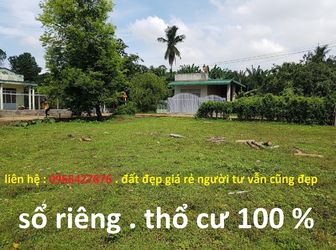 Bán Đất Thổ Cư . Sổ Riêng Hưng Lộc Cách Ql1A 450M Giá 420Tr