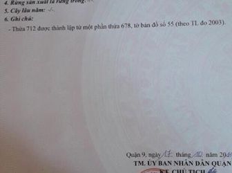 Chính Chủ Gửi Bán Đất Đường Gò Cát, Phường Phú Hữu, Q9