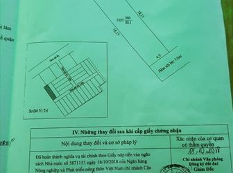 Bán Nền Thổ Cư, Có Sẵn Phép Xây Dựng Chính Ở Hẻm 234 Hoàng Quốc Việt, Ninh Kiều, Cần Thơ - Giá: 1,55 Tỷ