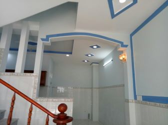 Bán Nhà 1 Trệt 1 Lầu Mới Xây Thiết Kế Sang Trọng 80M2 , 5,5M*14M Giá Hỗ Trợ 1.2 Tỷ