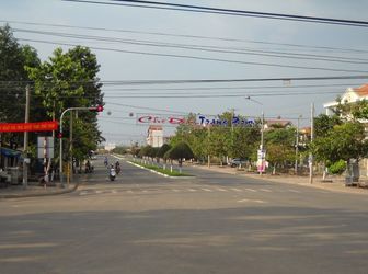 Bán Đất Sổ hồng riêng, Thổ Cư Đường Mặt Tiền Đường Nguyễn Hoàng, Thị trấn Trảng Bom, Giá Rẻ - Lh: 0911131944