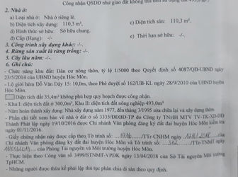 Bán Nhanh Nhà Giá Đầu Tư, Hẻm Xe Tải, Sổ hồng riêng, Xã Tân Hiệp, Hóc Môn