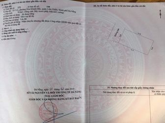 Bán Lô Đất Kiệt 303 Âu Cơ Kiệt 3N Cách Đường Chính 30M Vị Trí Quá Đẹp