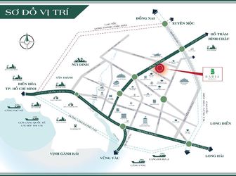 Bán Đất Nền Dự Án Ngay Trung Tâm Bà Rịa, 1.3 Tỷ/nền