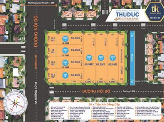 Bán Đất Nền Tại Hiệp Bình Chánh, Thủ Đức, Có Sổ  Hồng Riêng Từng Lô