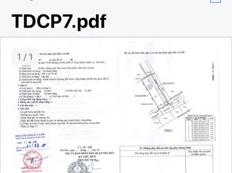 Bán Đất Nền Tại Hiệp Bình Chánh, Thủ Đức, Có Sổ  Hồng Riêng Từng Lô