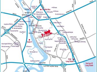 Đất Nền Đô Thị Ven Sông Tp Biên Hoà, Chạy Thẳng Sân Bay Quốc Tế Long Thành, 850Tr/nền