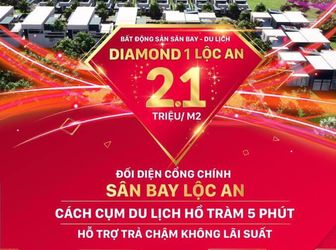 Đầu Tư Đón Đầu Lô Đất Vàng Đối Diện Sân Bay , Giá Siêu Lúa Non	